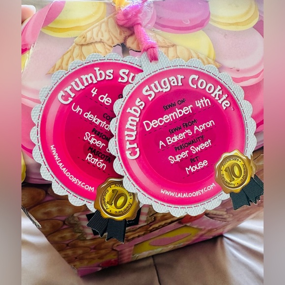 Lalaloopsy Doll Crumbs Sugar Cookie with Pet Mouse - Picture 3 of 4